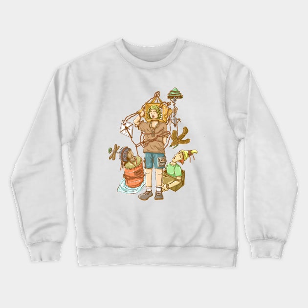 Play with friends Crewneck Sweatshirt by Masrofik